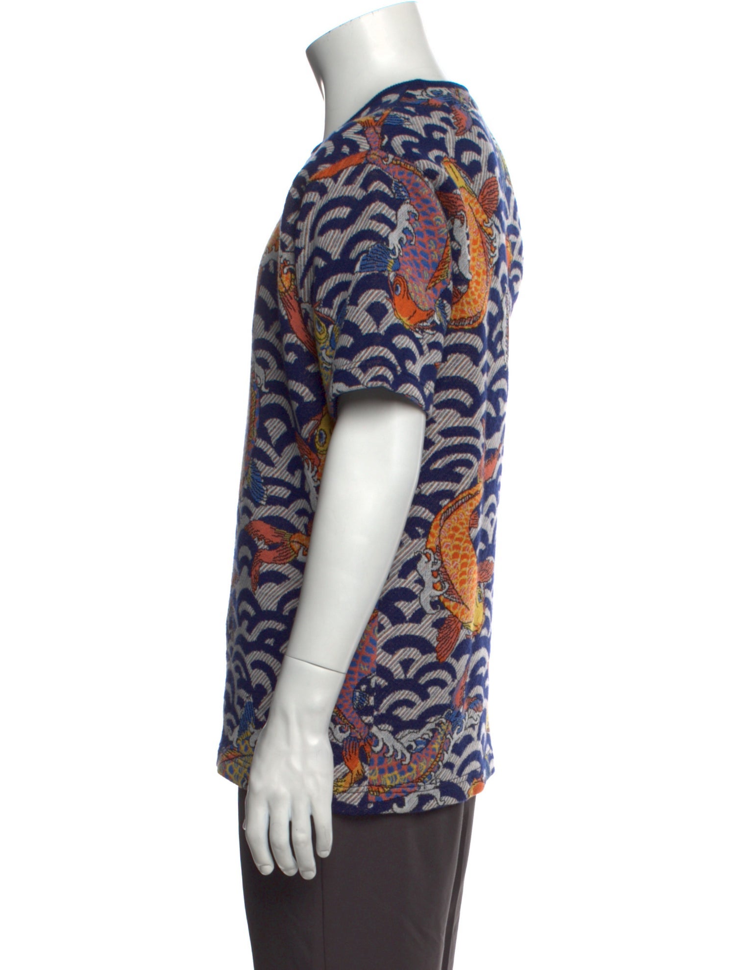 Junya Watanabe Graphic Print Crew Neck Pullover