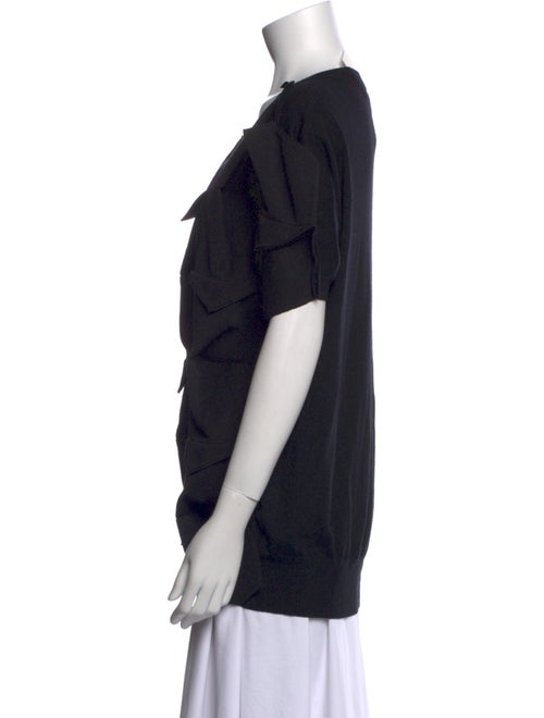 Junya Watanabe Wool Scoop Neck Top