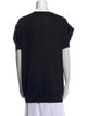 Junya Watanabe Wool Scoop Neck Top