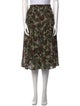Junya Watanabe Printed Knee-Length Skirt