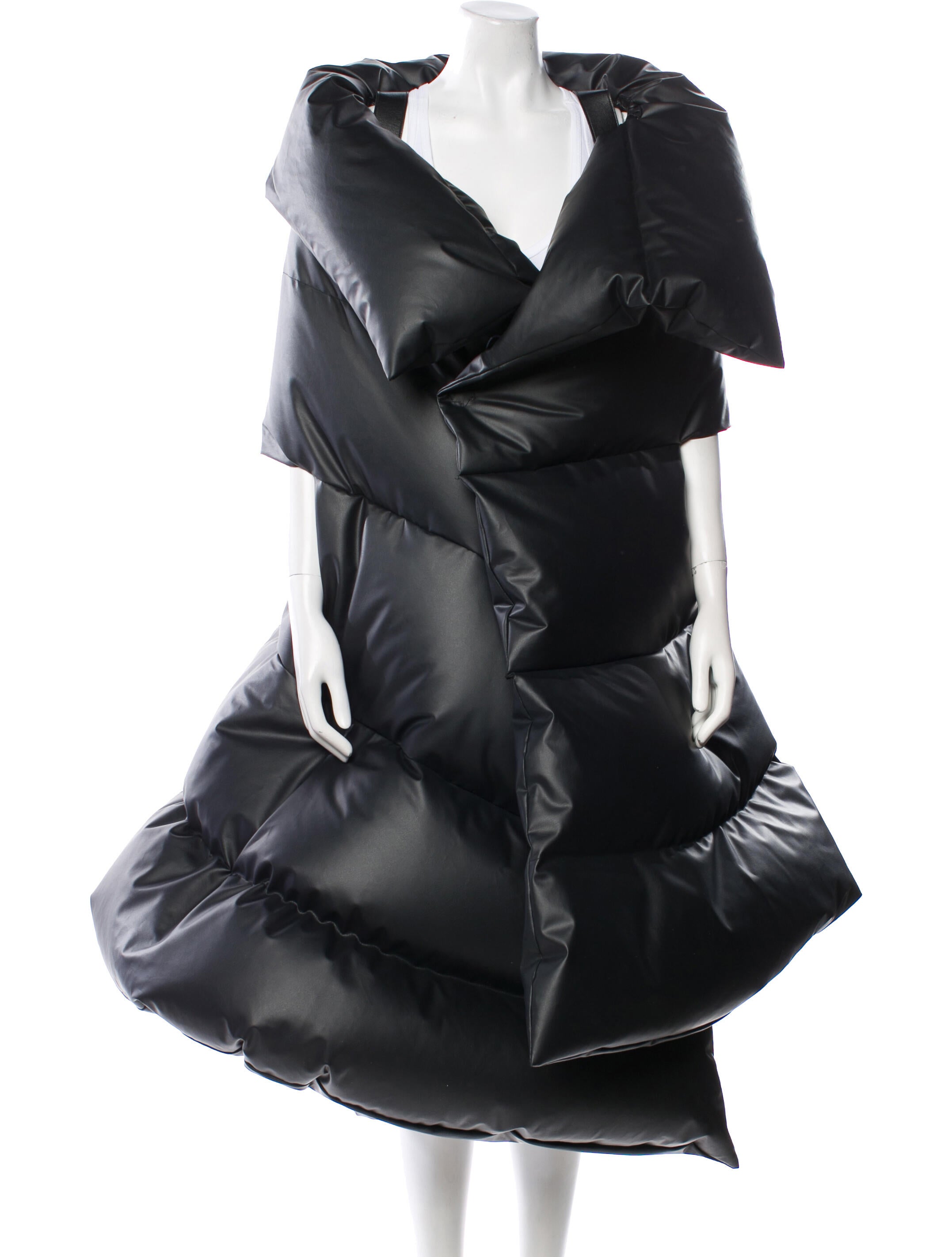 Junya Watanabe 2023 Faux Leather Down Jacket w/ Tags