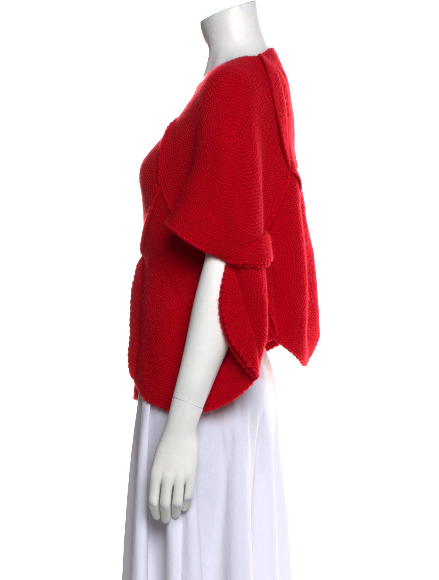 Junya Watanabe Comme des Garçons Wool Square Neckline Sweater w/ Tags