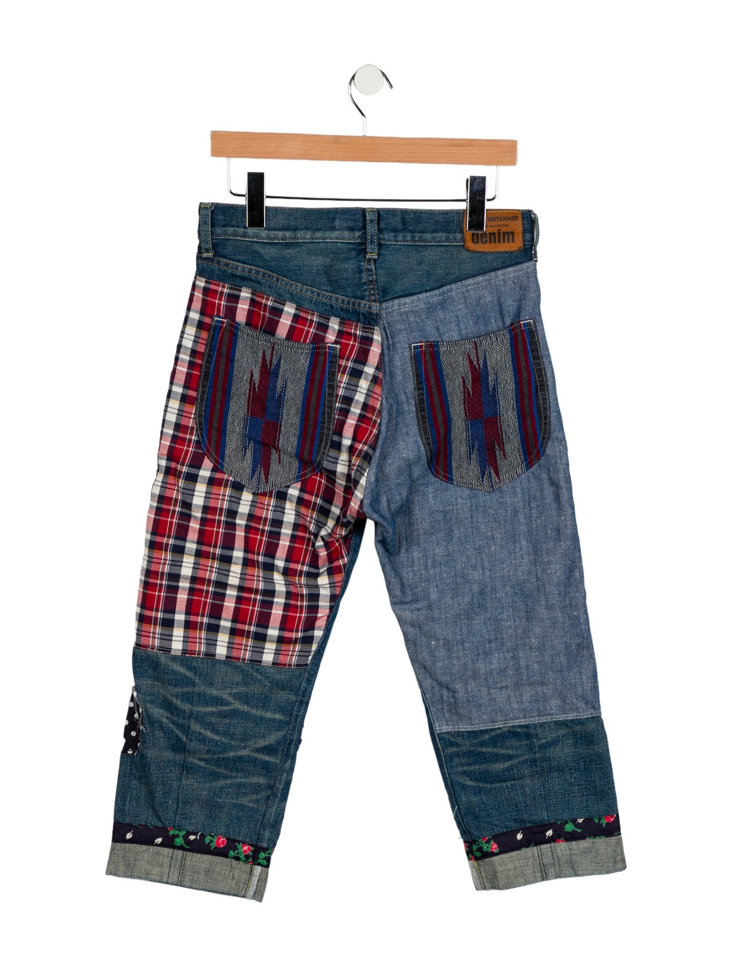 Junya Watanabe High-Rise Straight Leg Jeans