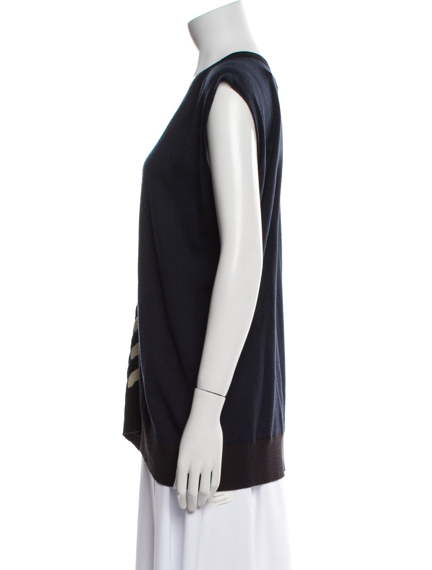 Junya Watanabe Comme des Garçons 2013 V-Neck Sweater