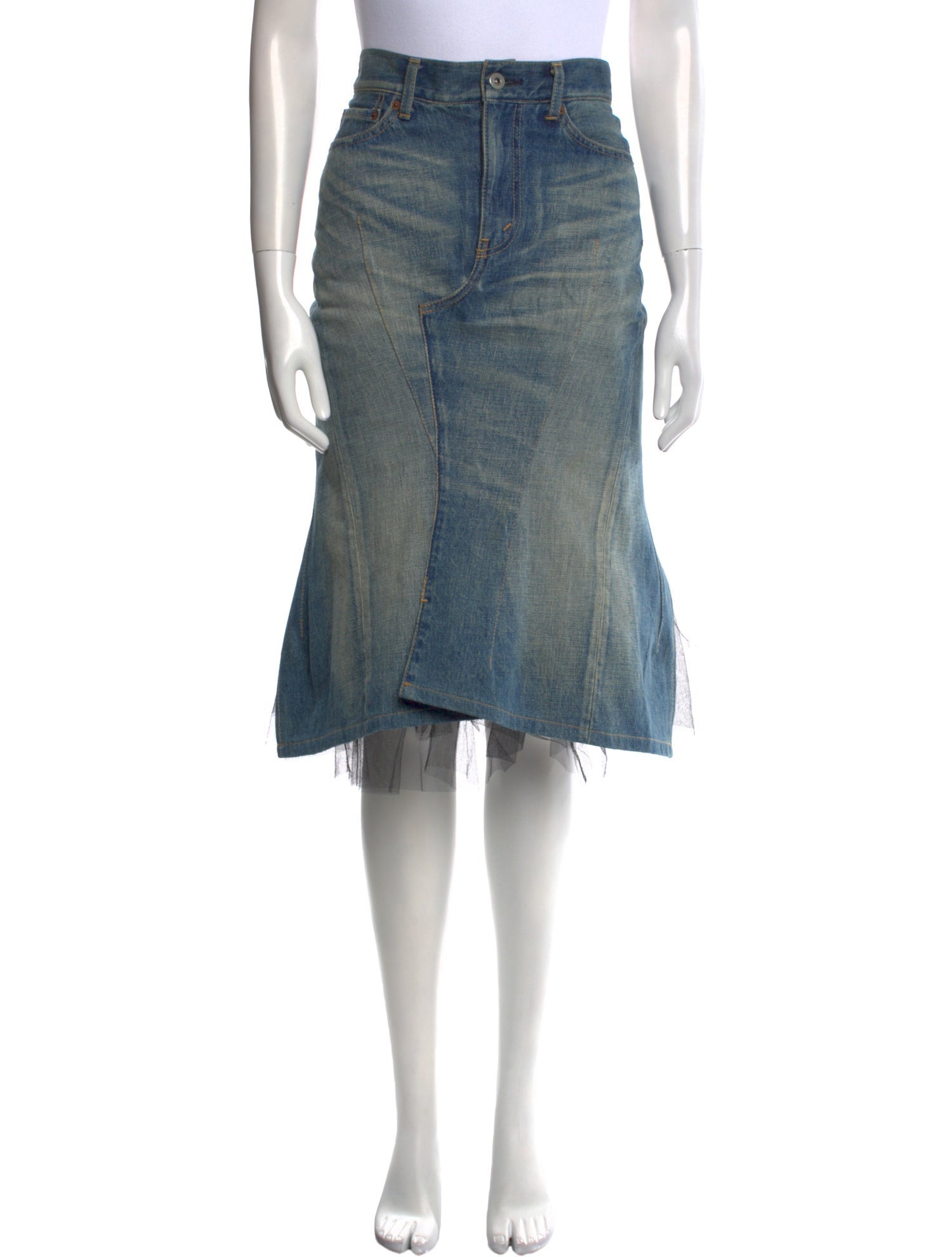 Junya Watanabe Comme des Garçons 2016 Knee-Length Skirt