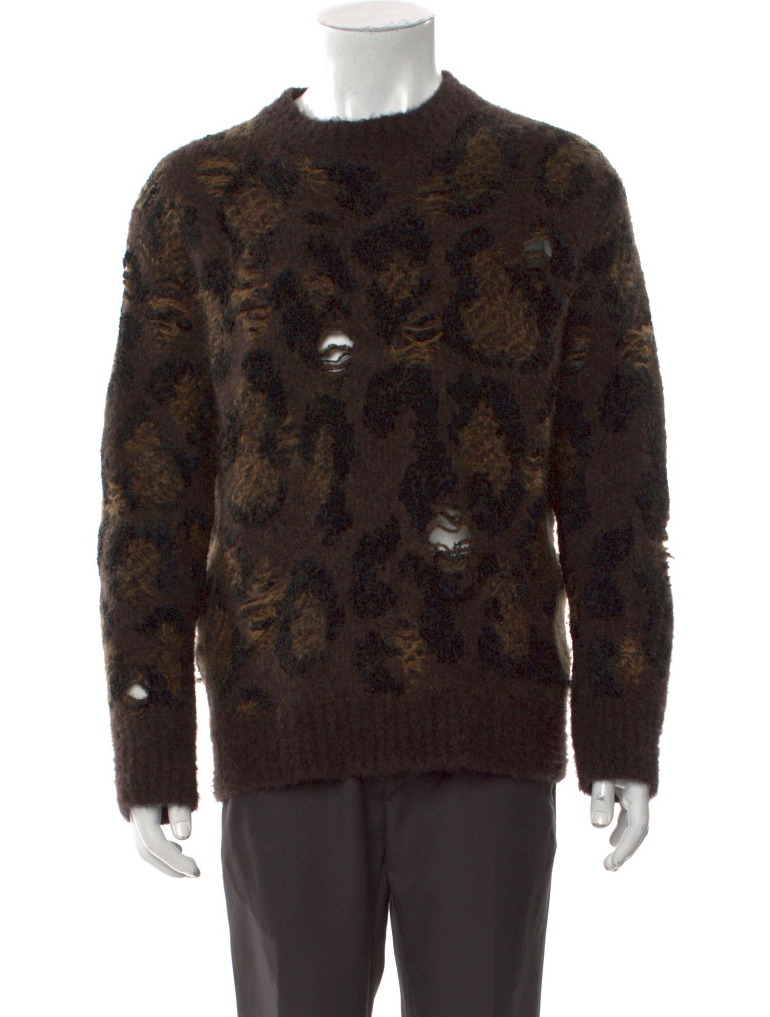 Junya Watanabe Wool Printed Pullover