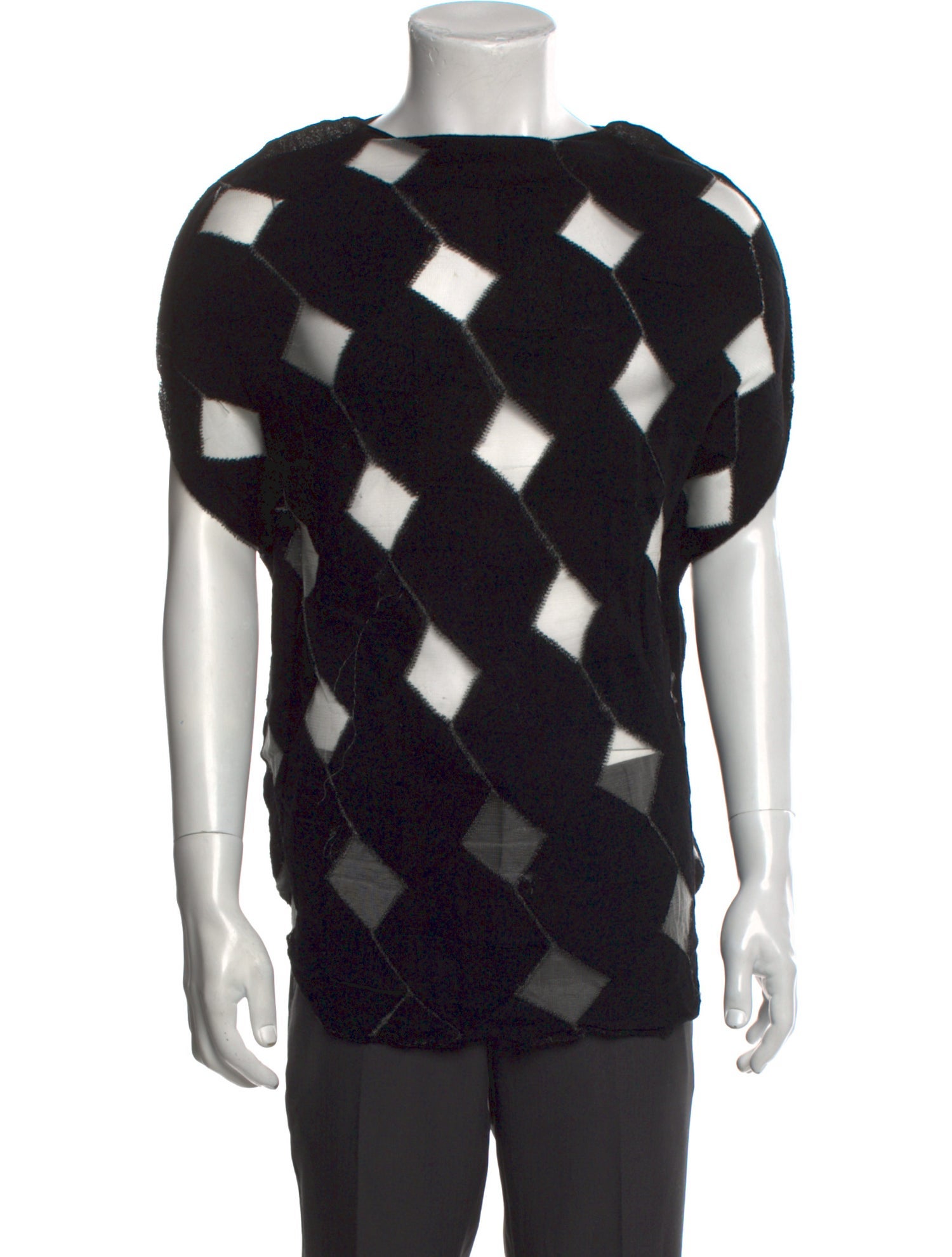 Junya Watanabe Printed Crew Neck Pullover