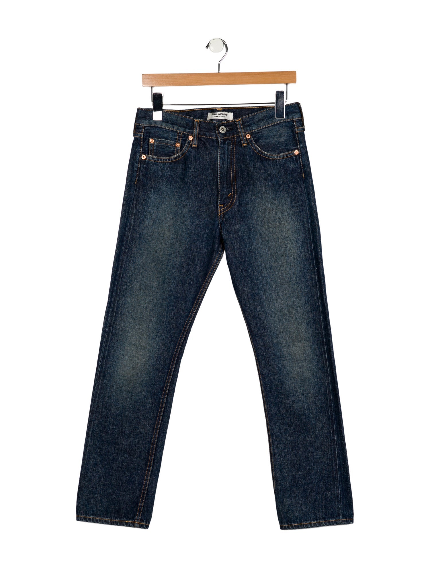 Junya Watanabe Mid-Rise Straight Leg Jeans