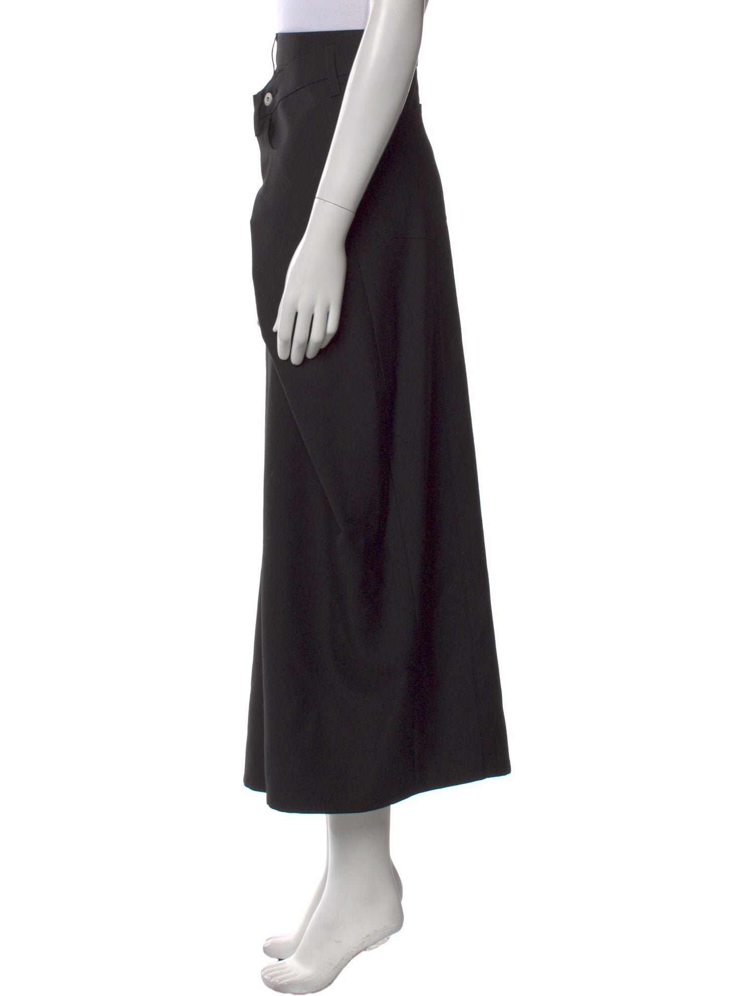 Junya Watanabe Wool Midi Length Skirt