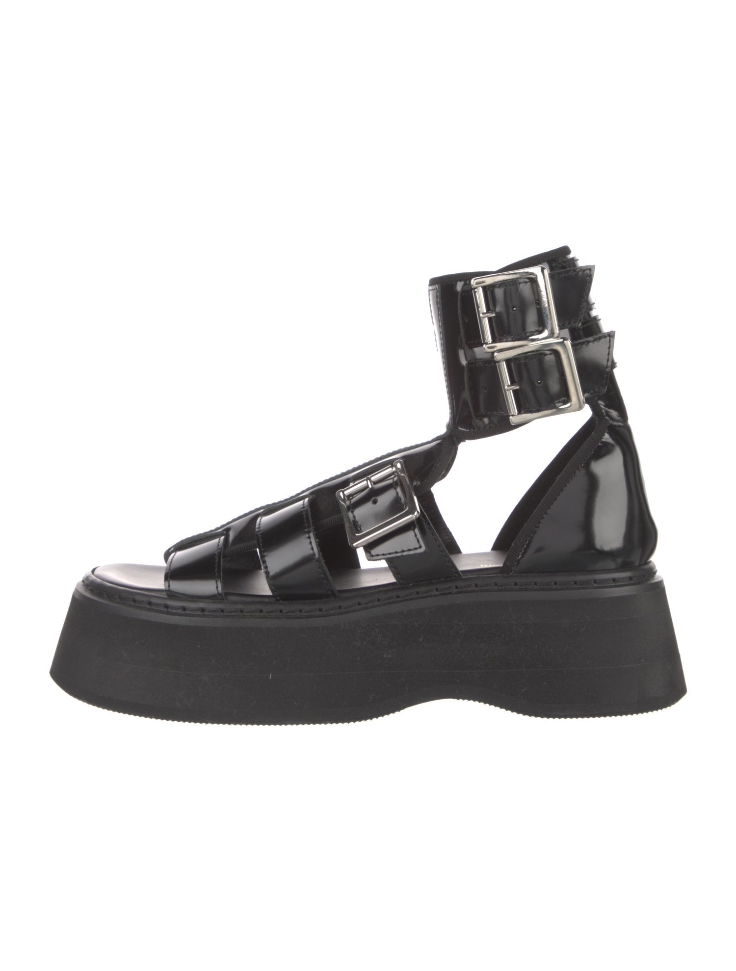 Junya Watanabe Patent Leather Sandals