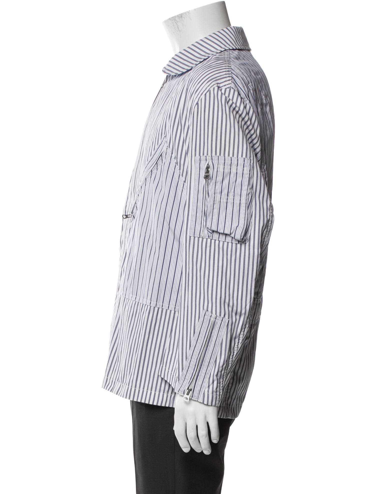 Junya Watanabe Striped Windbreaker