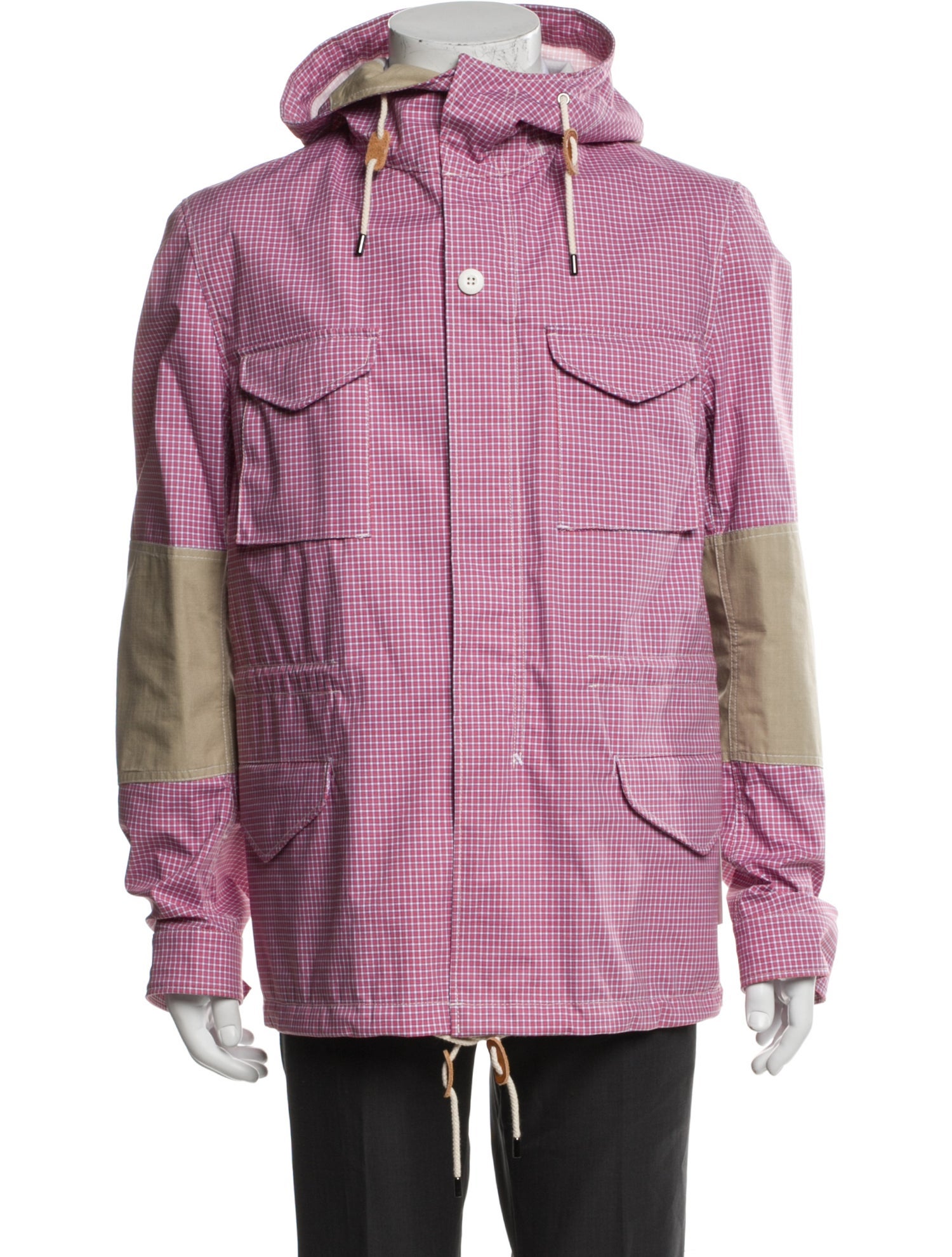 Junya Watanabe 2019 Plaid Print Parka