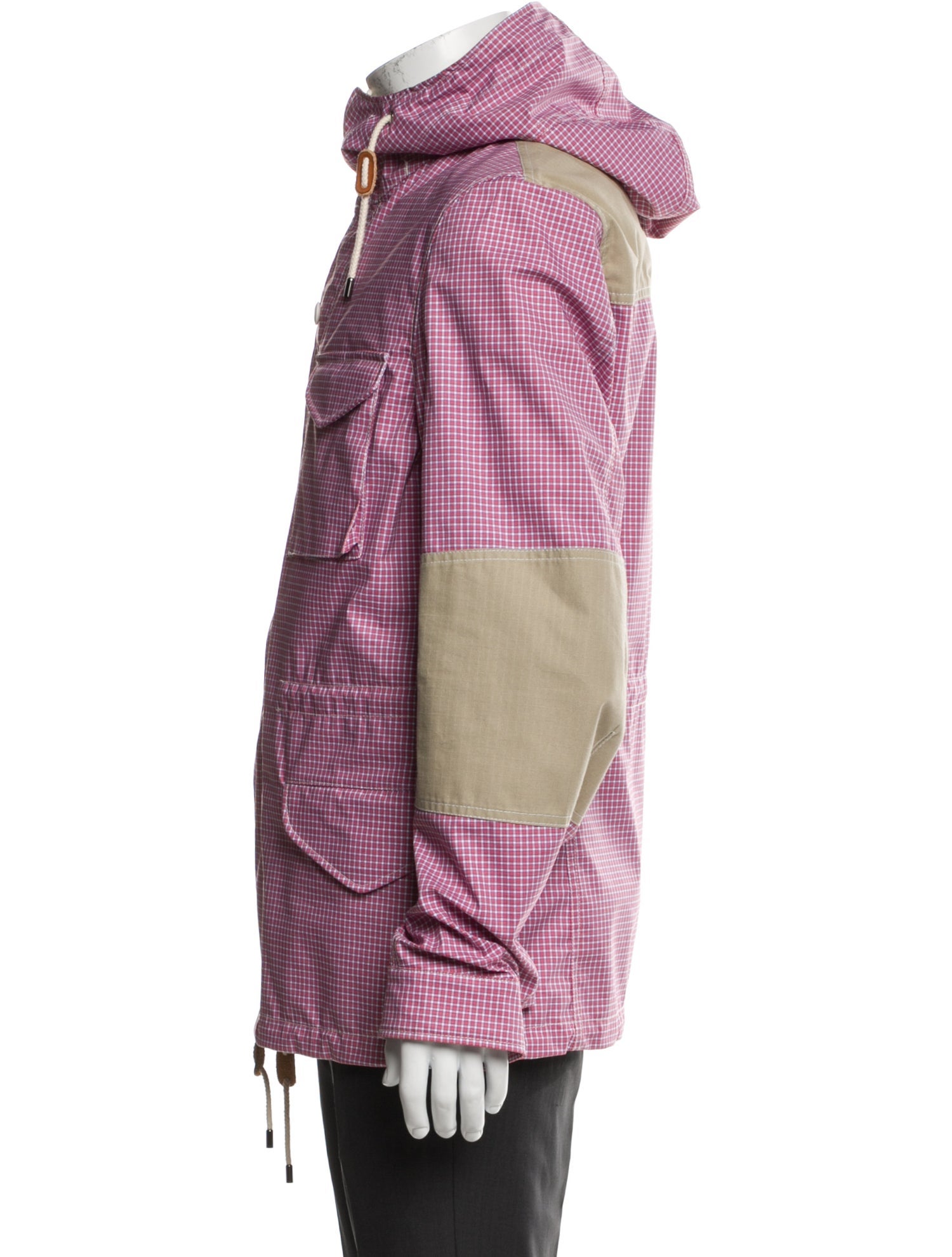 Junya Watanabe 2019 Plaid Print Parka