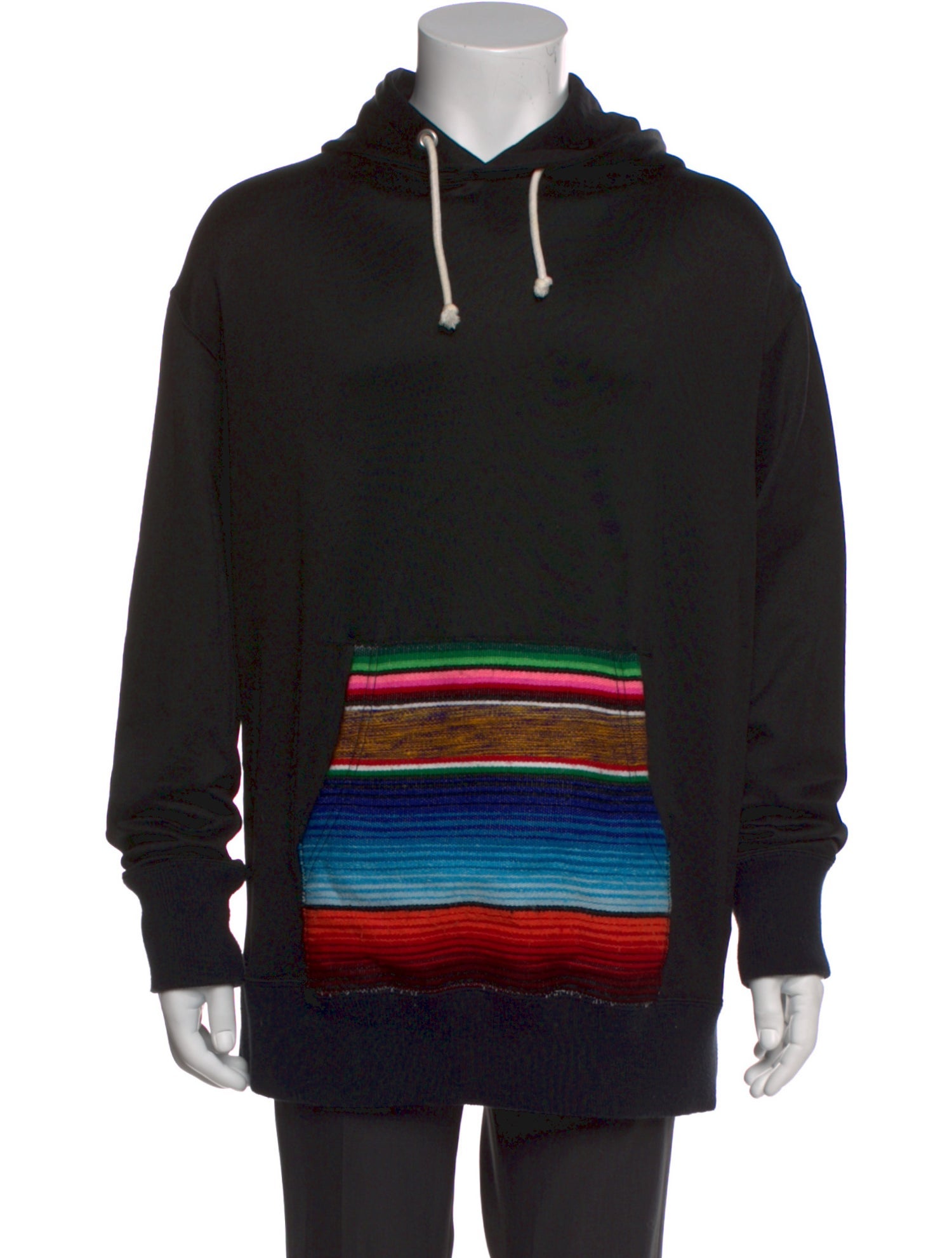 Junya Watanabe Striped Crew Neck Hoodie