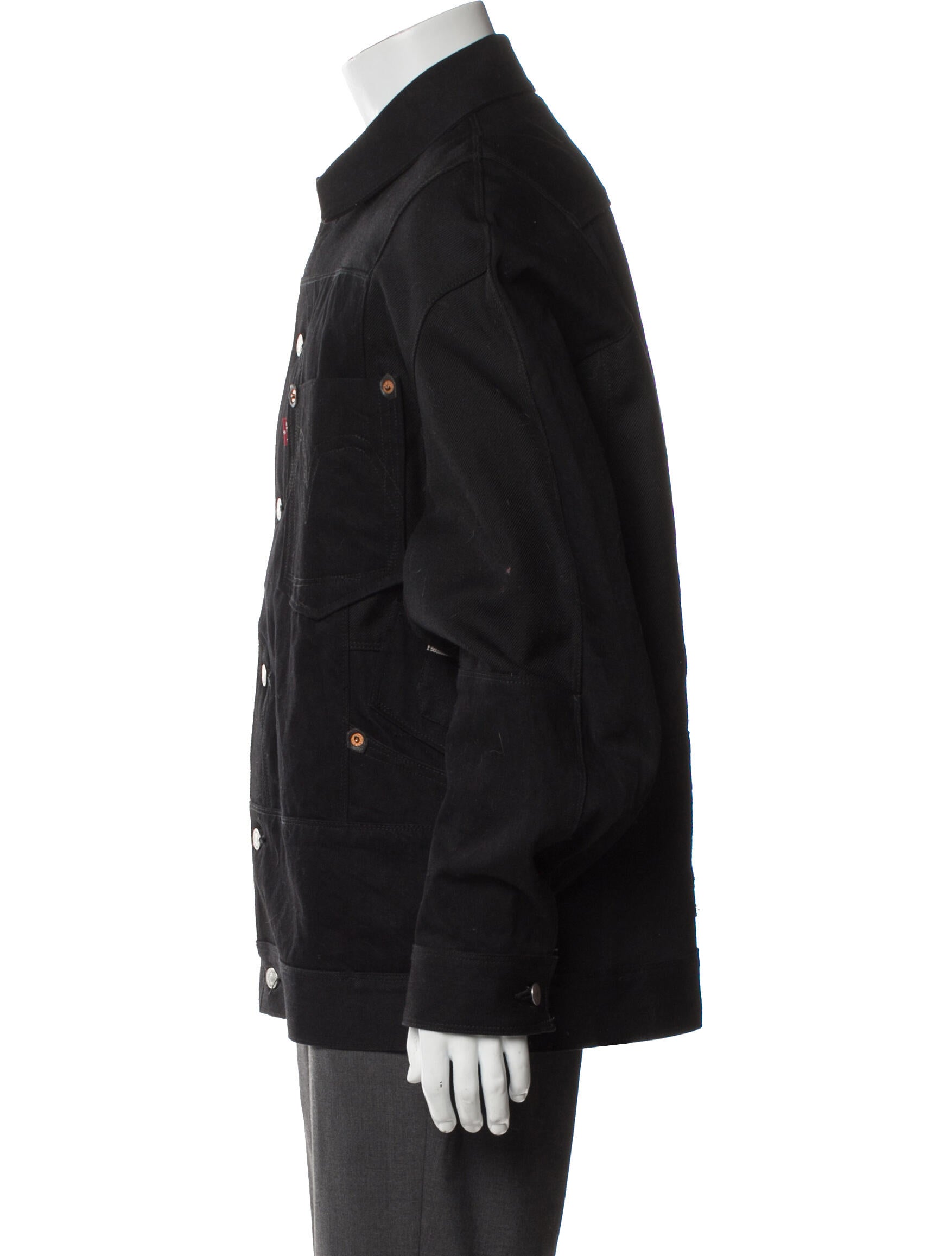 Junya Watanabe Leather Denim Jacket