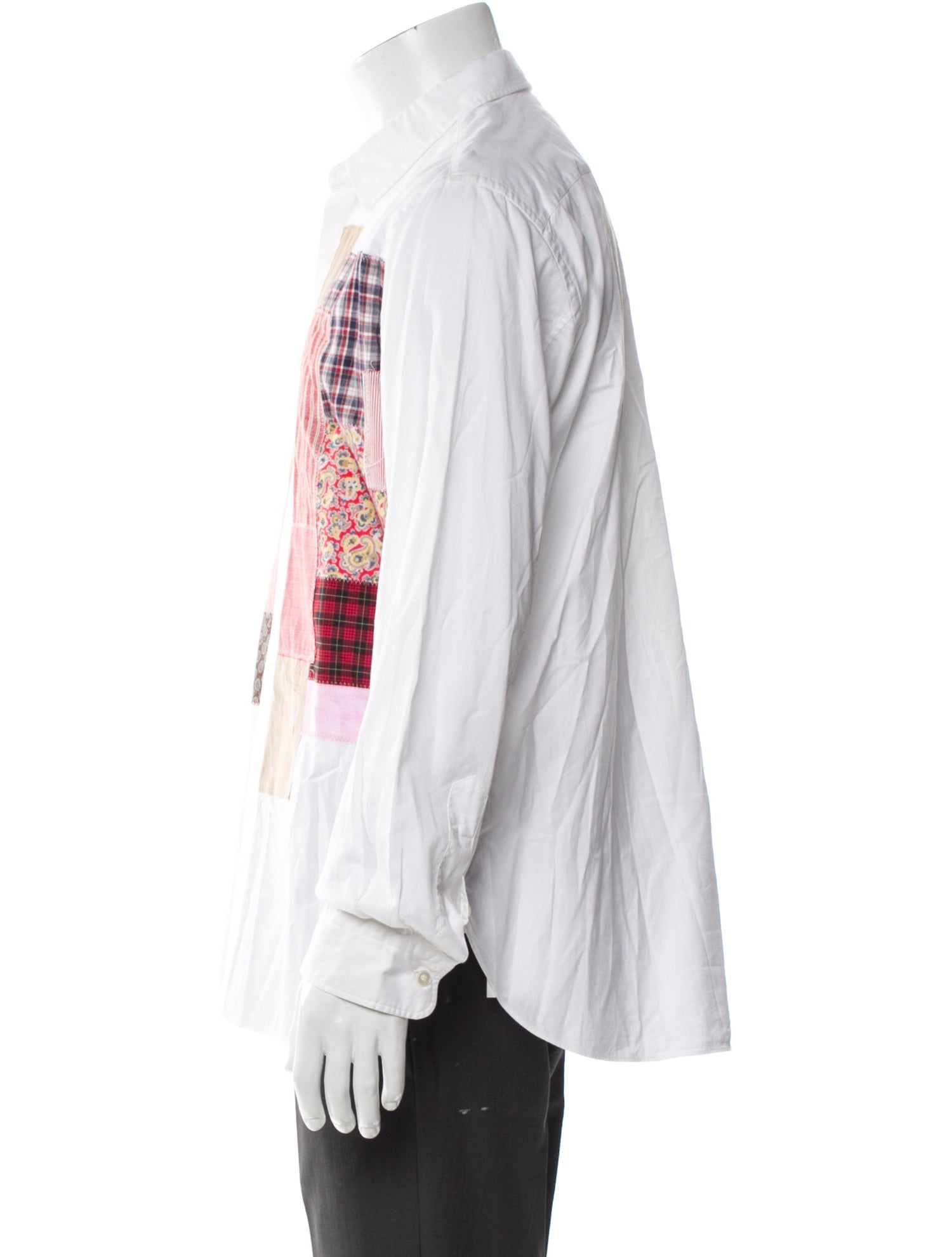 Junya Watanabe Graphic Print Long Sleeve Shirt