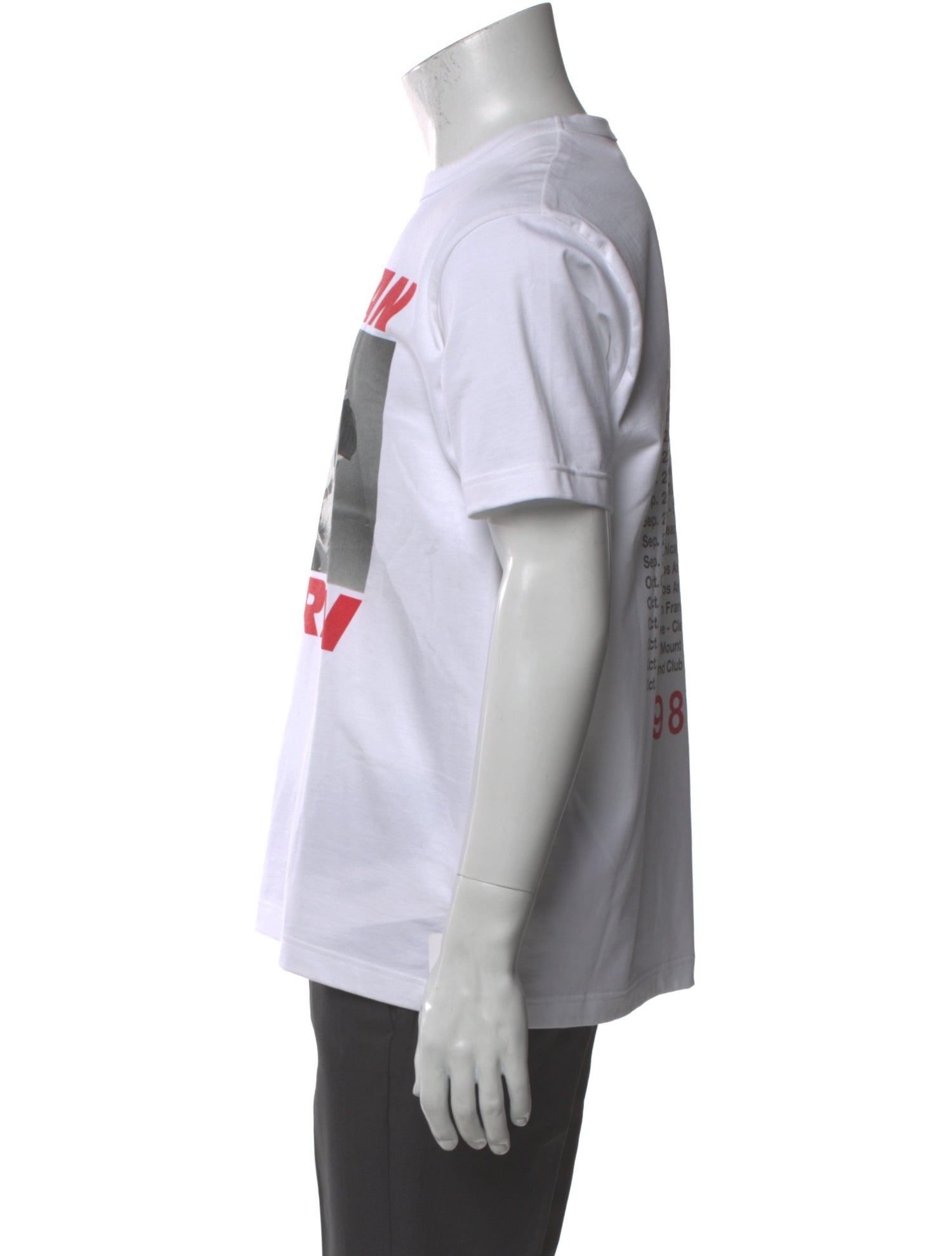 Junya Watanabe Graphic Print Crew Neck T-Shirt w/ Tags