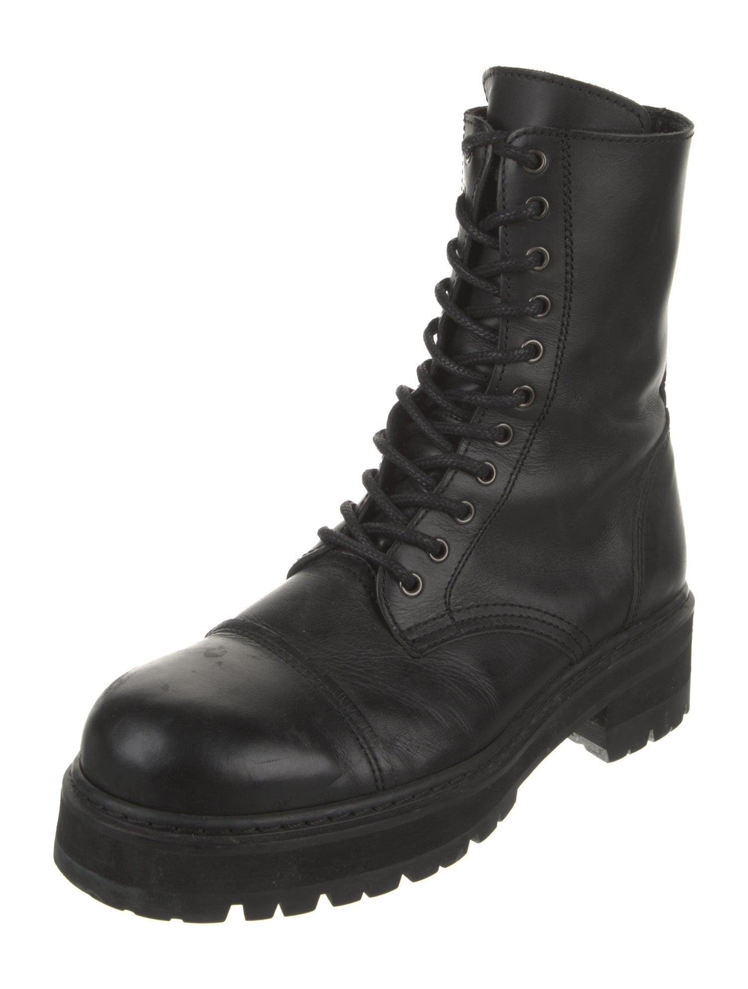 Junya Watanabe Leather Lace-Up Boots