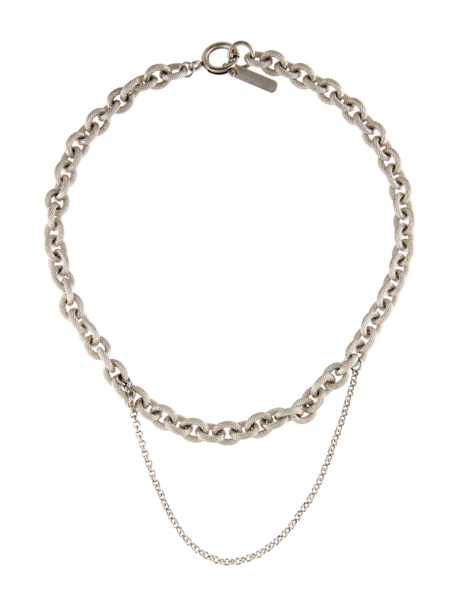 Justine Clenquet Double Chain Necklace
