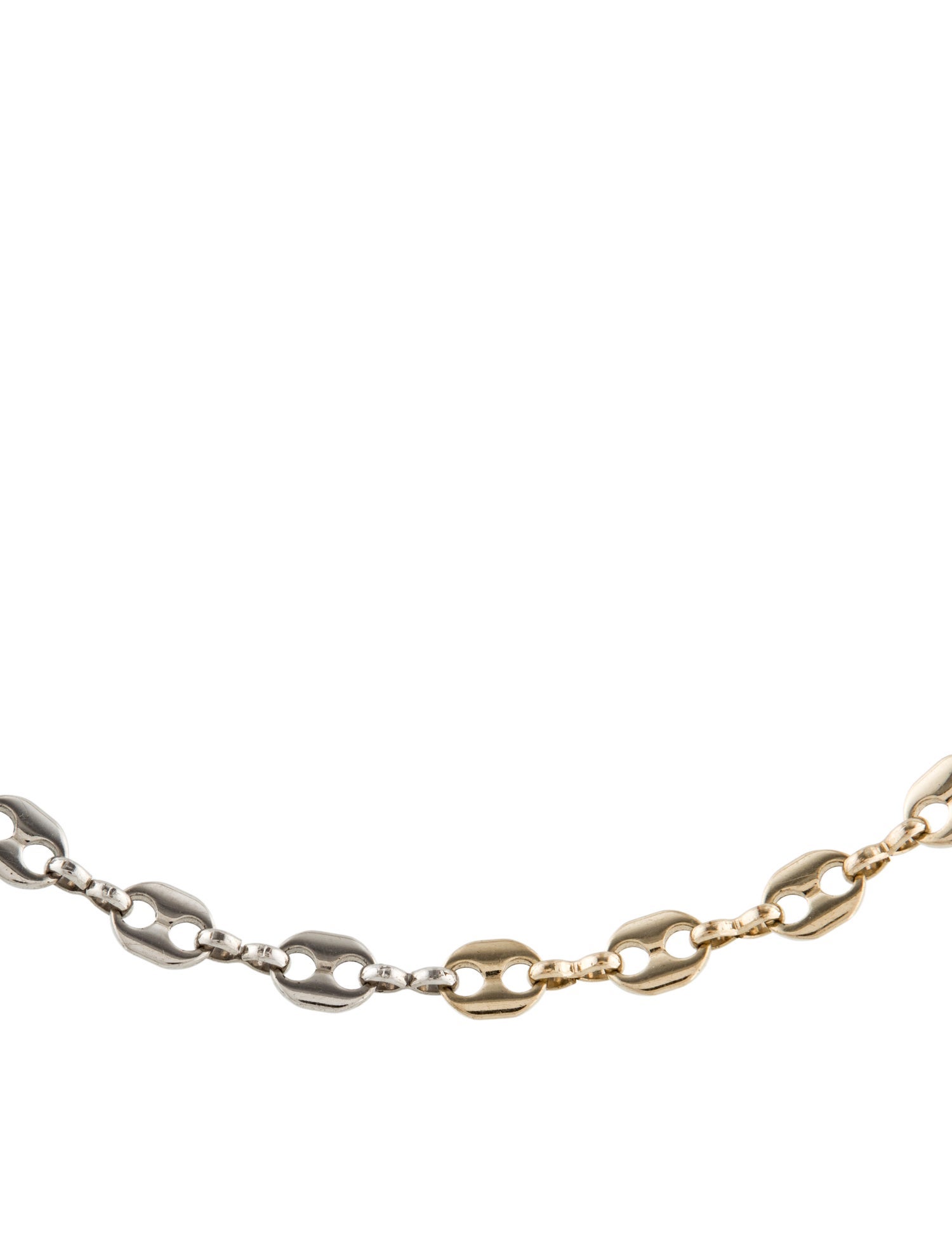 Justine Clenquet Two-Tone Chain Necklace