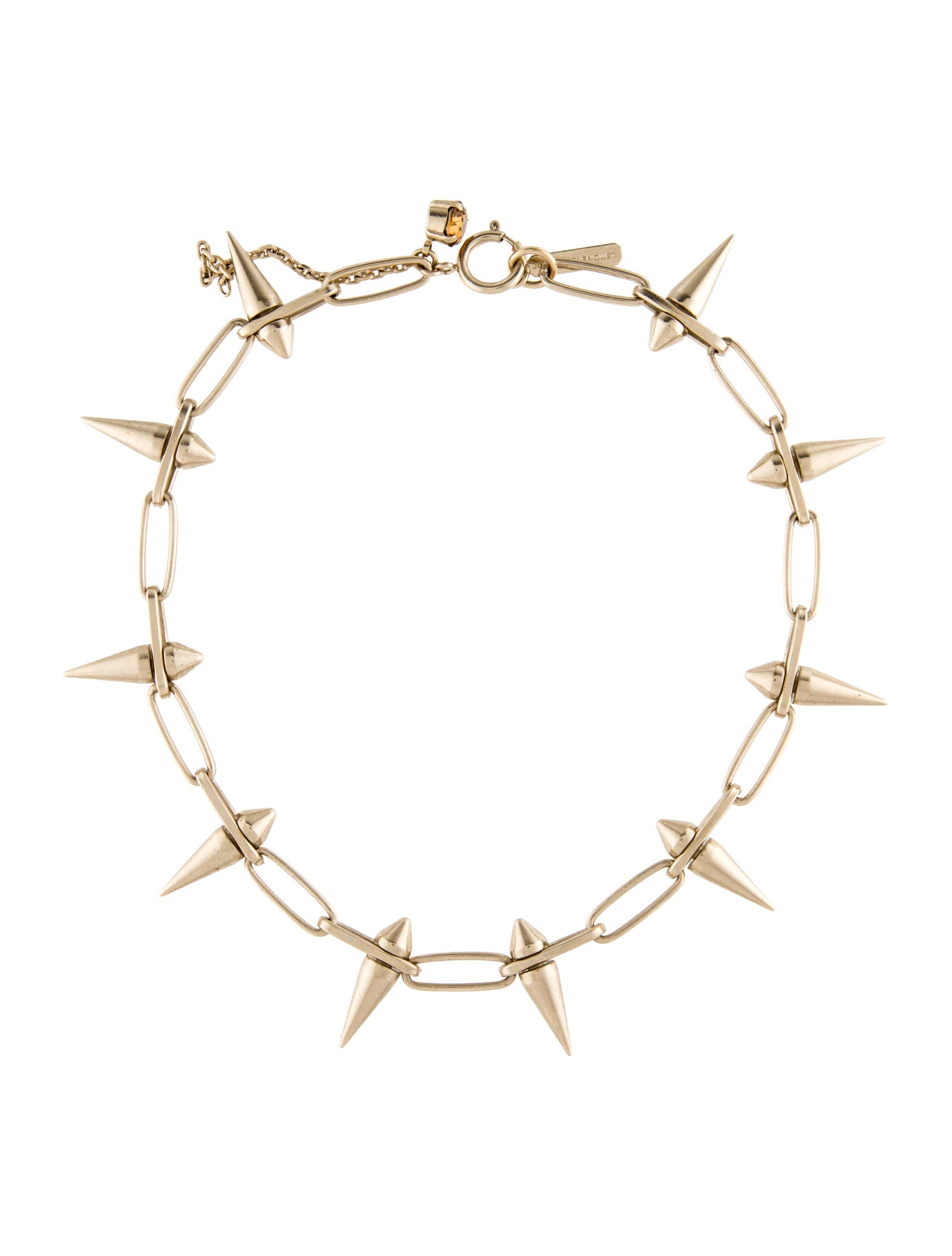 Justine Clenquet Crystal Collar Necklace