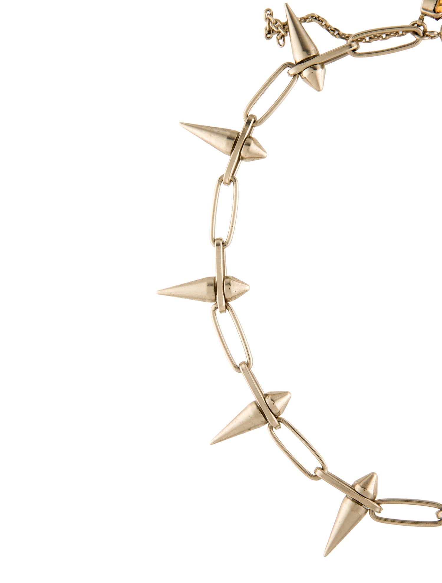 Justine Clenquet Crystal Collar Necklace