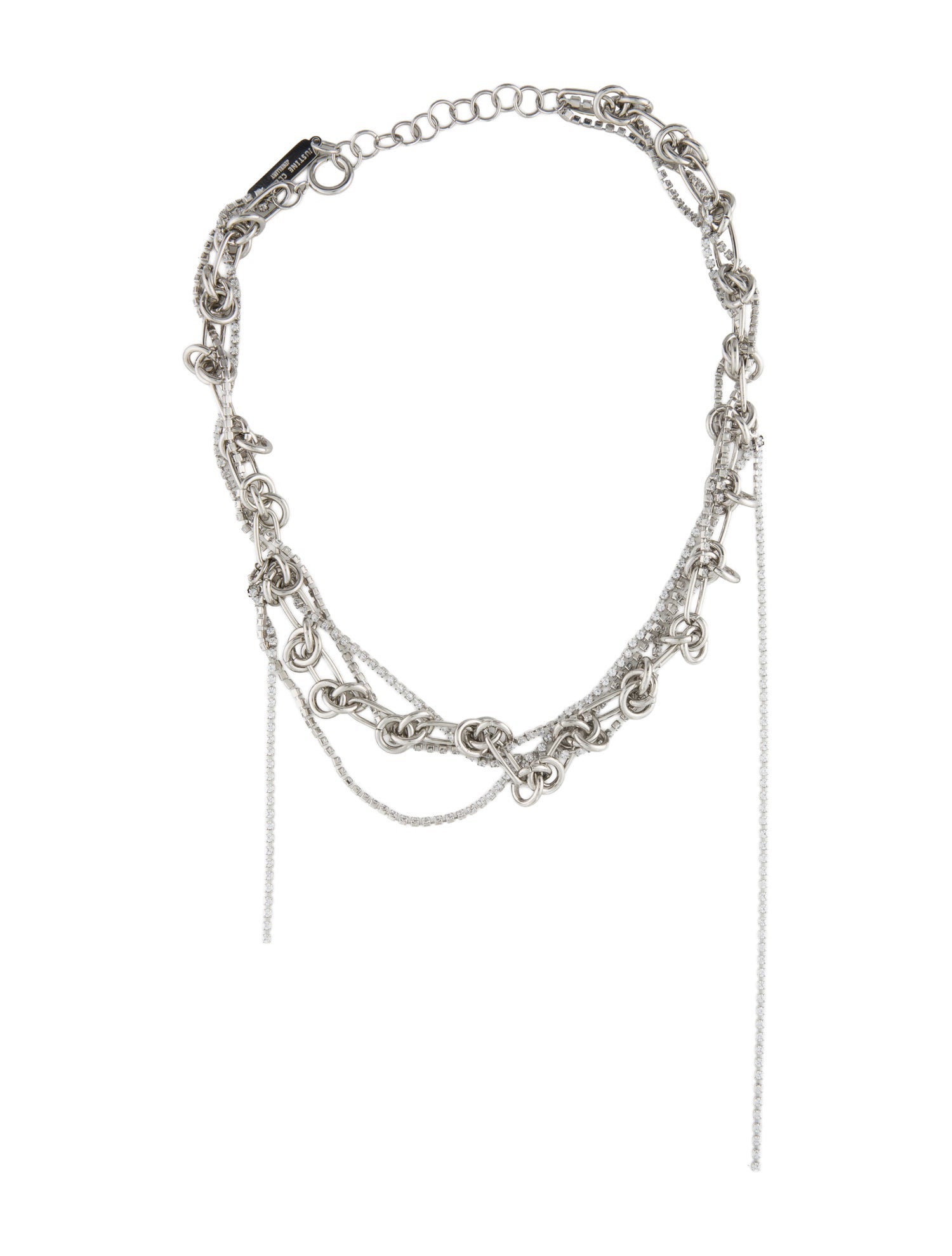 Justine Clenquet Crystal Collar Necklace