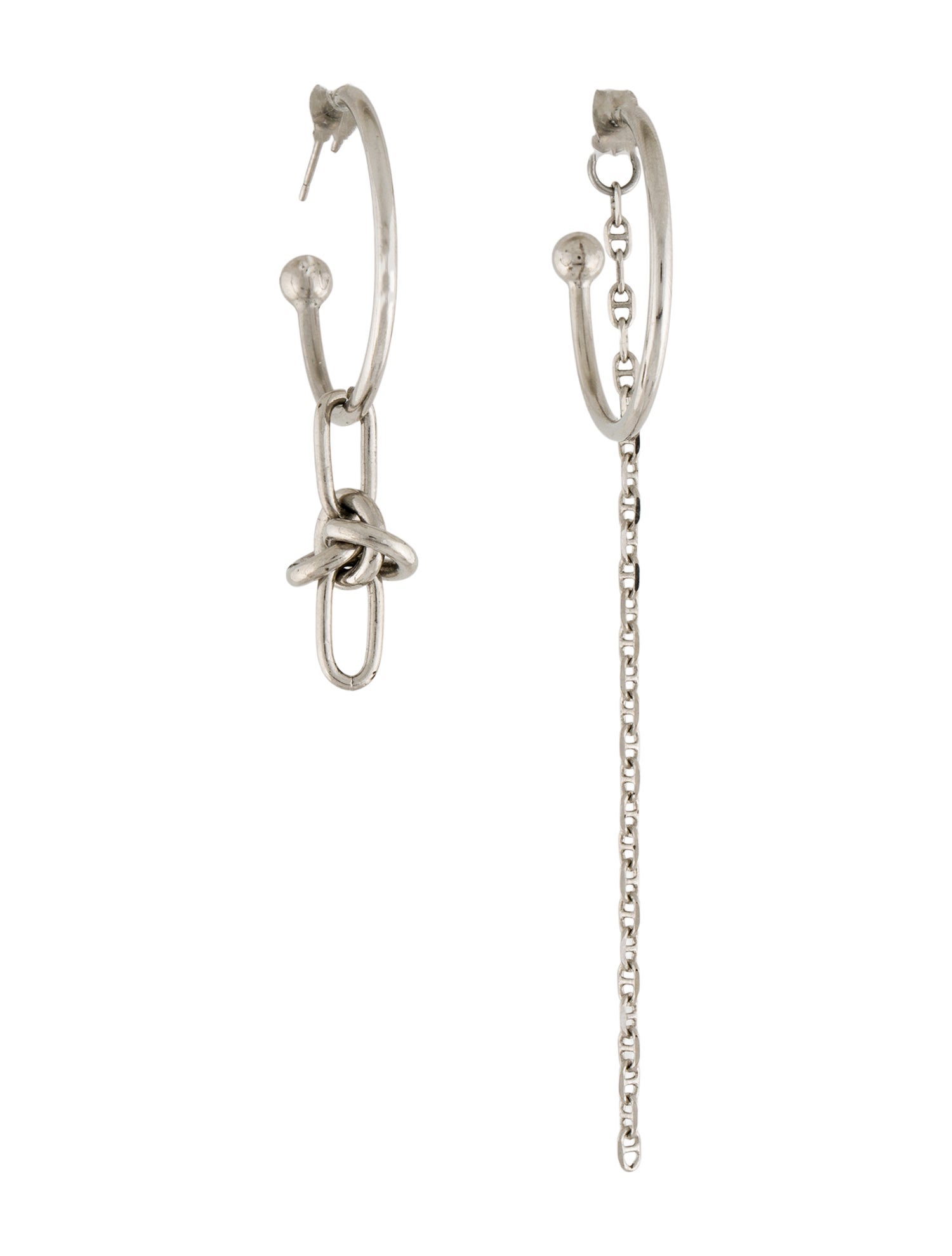 Justine Clenquet Asymmetrical Drop Earrings