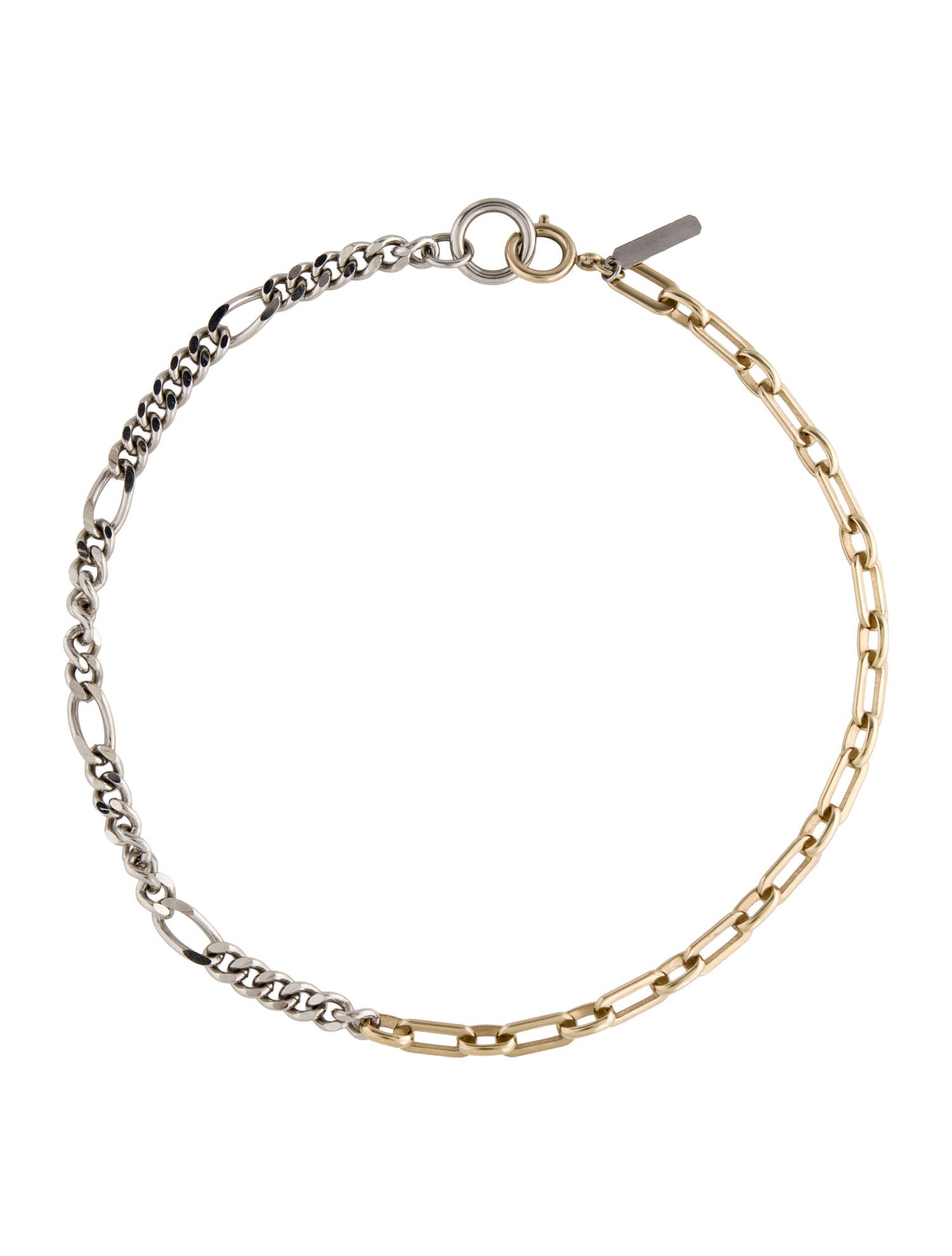 Justine Clenquet Vesper Chain Necklace.