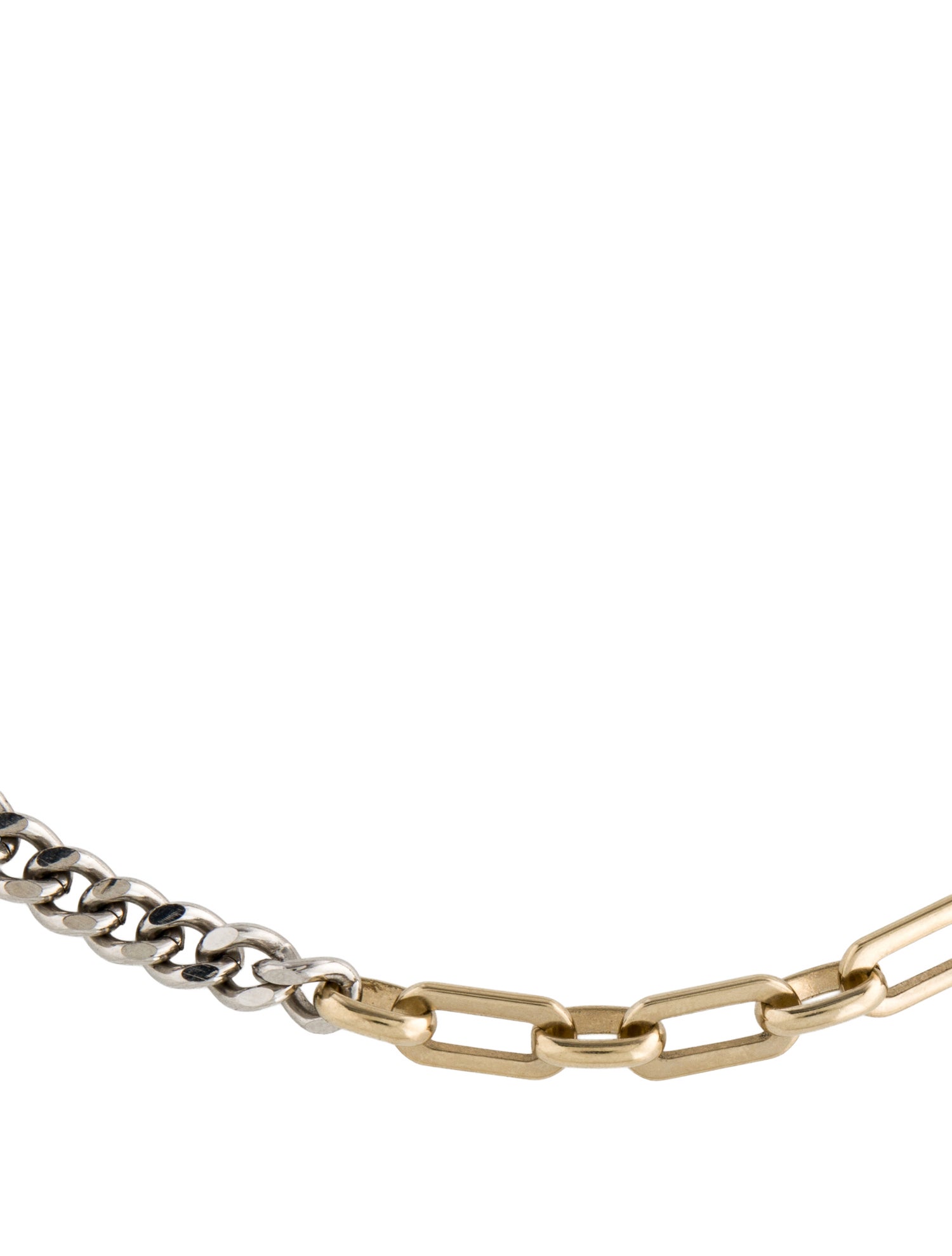 Justine Clenquet Vesper Chain Necklace.