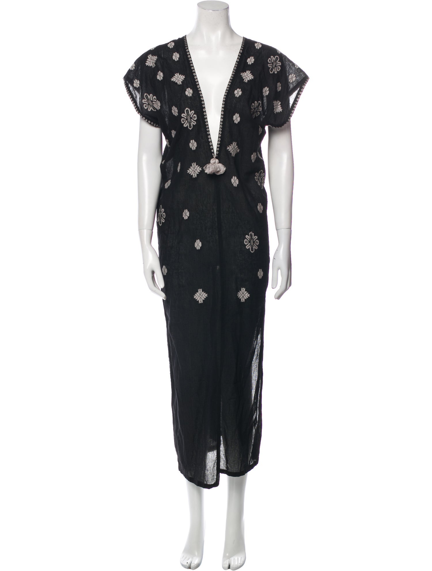 Juun.J Floral Print Long Dress