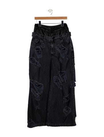 Juun.J Jeans High-Rise Wide Leg XXL
