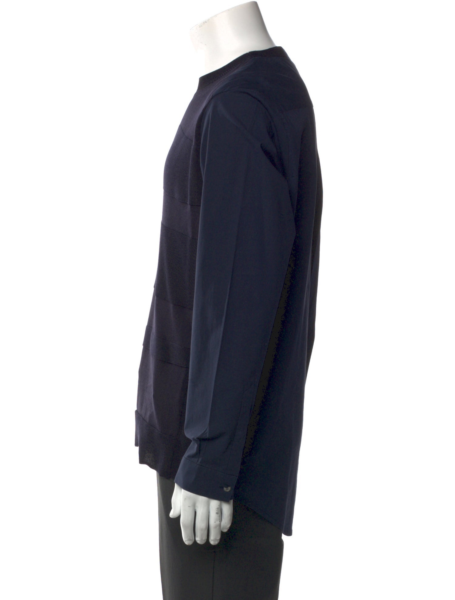 Juun.J Crew Neck Long Sleeve T-Shirt