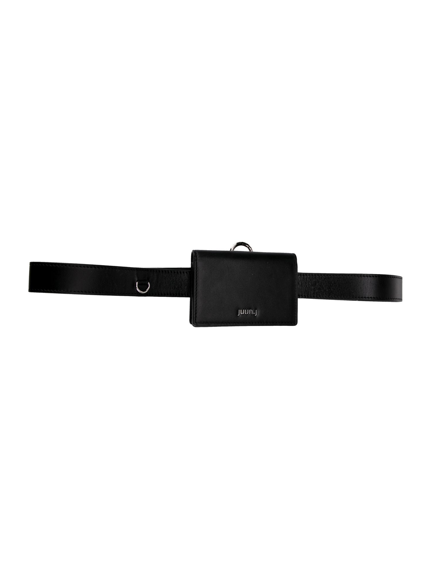 Juun.J Leather Belt Bag