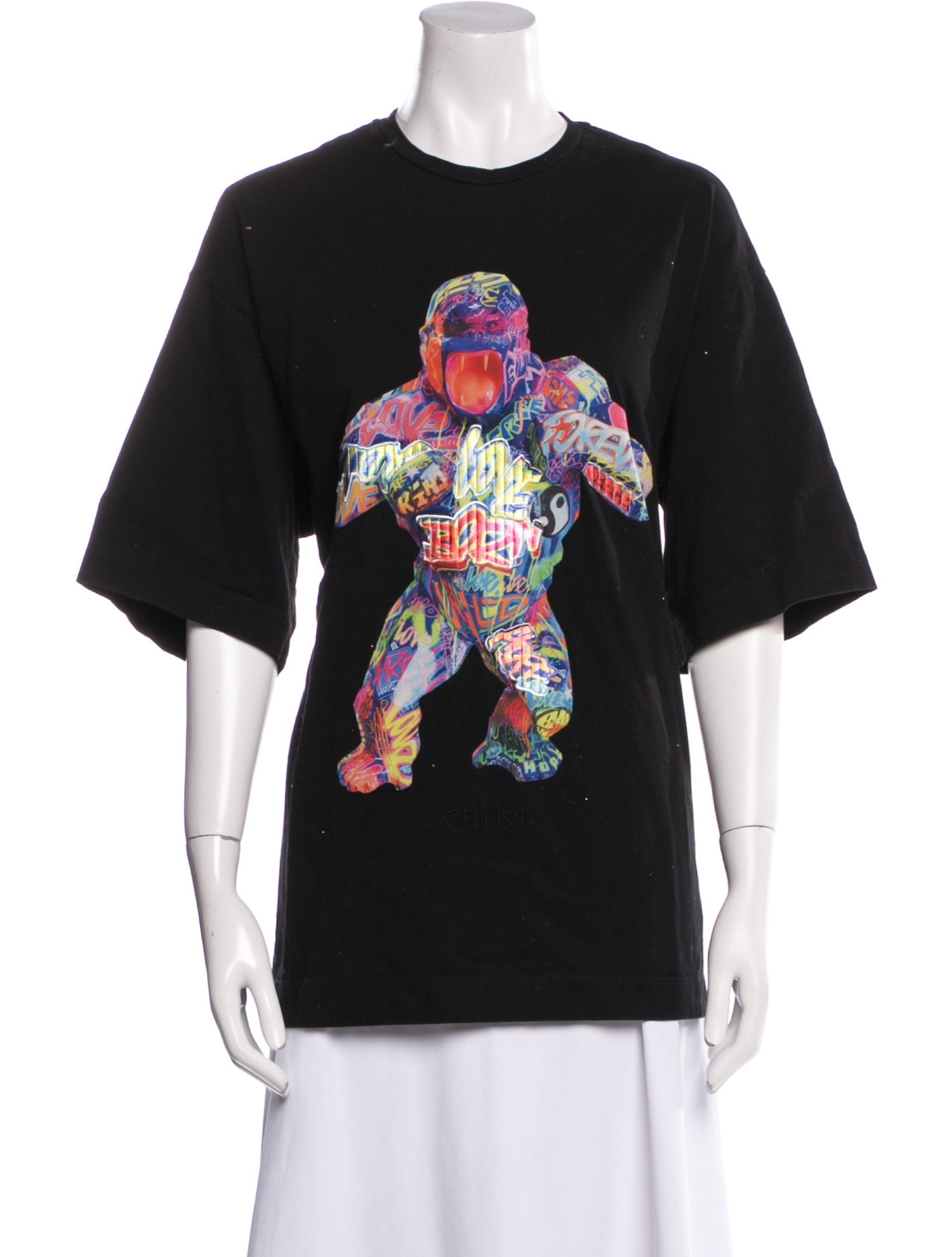 Juun.J Graphic Print Crew Neck T-Shirt