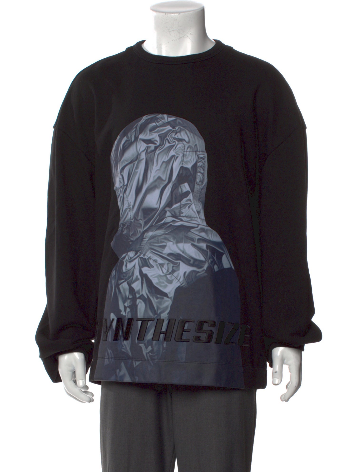 Juun.J Graphic Print Crew Neck Sweatshirt