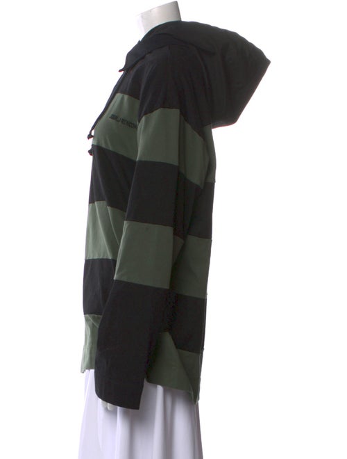 Juun.J Striped Long Sleeve Sweatshirt