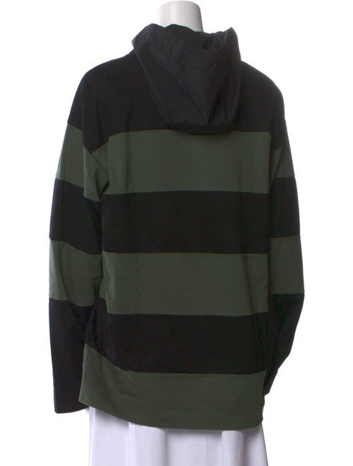 Juun.J Striped Long Sleeve Sweatshirt