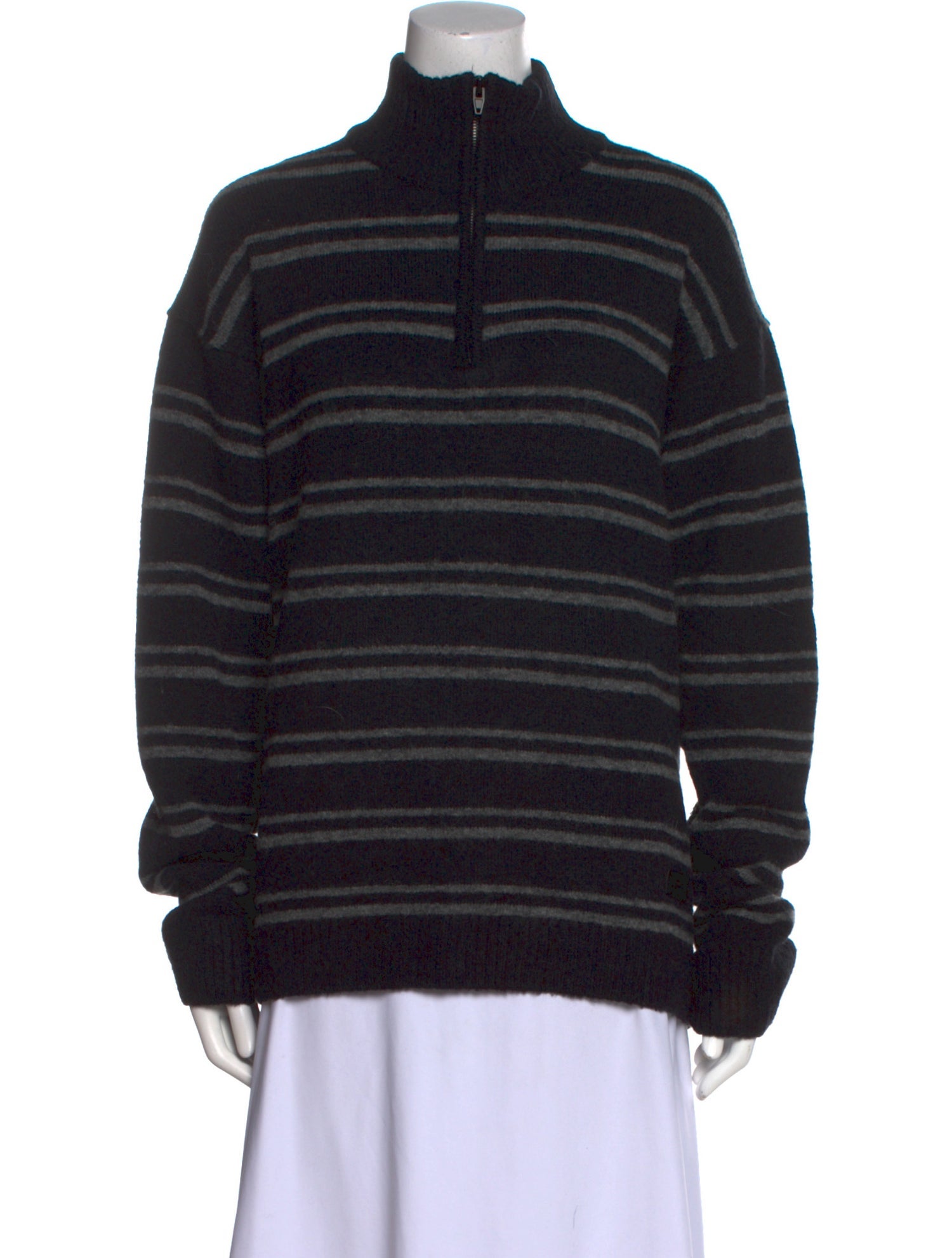 Juun.J Wool Striped Sweater