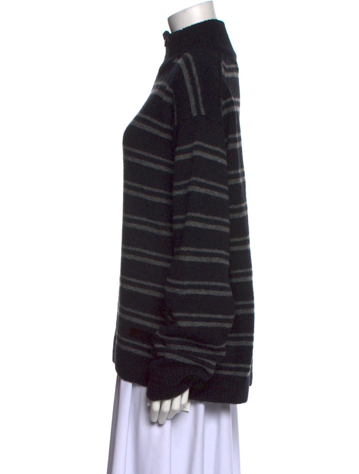 Juun.J Wool Striped Sweater