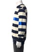 Juun.J Striped Crew Neck Pullover