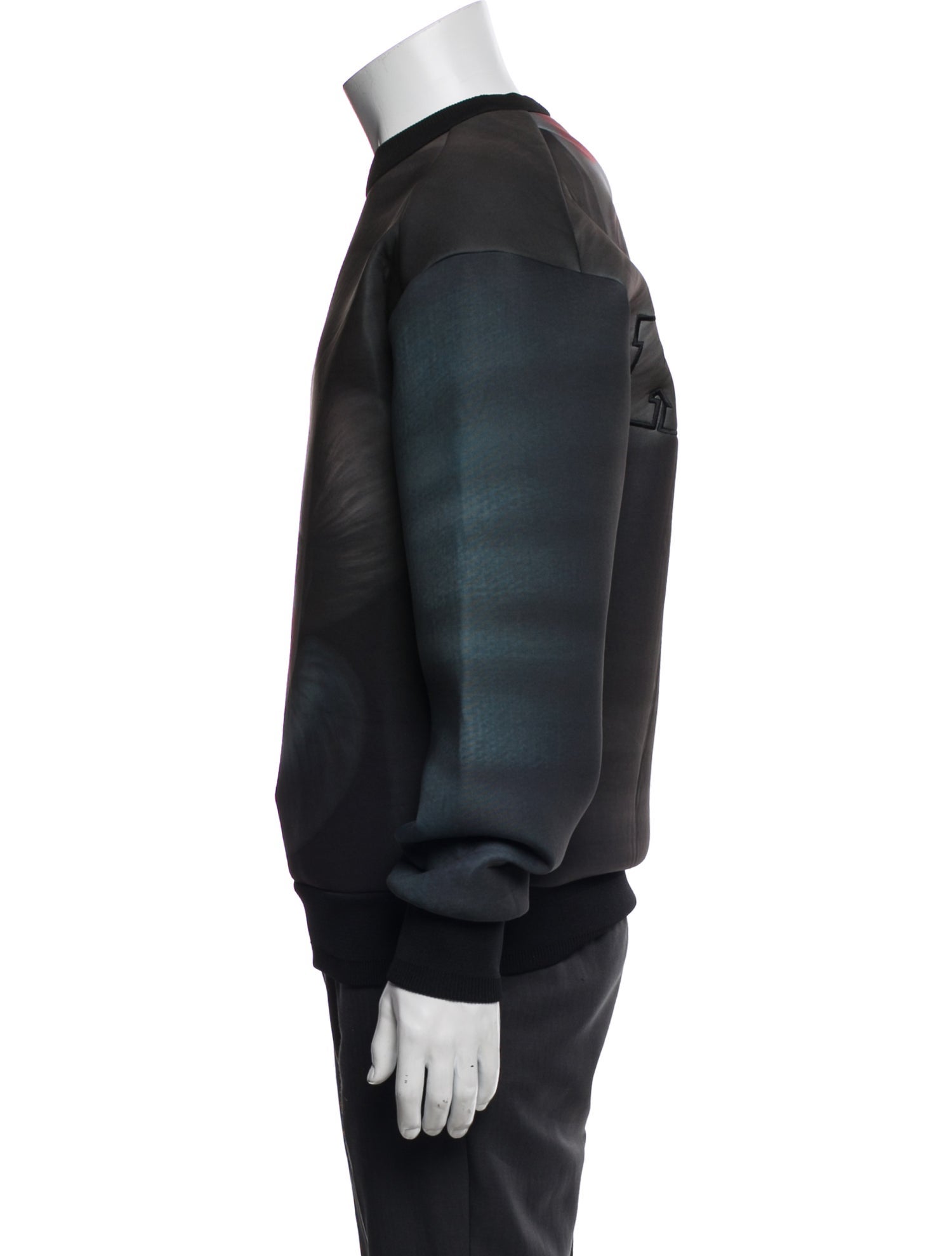 Juun.J Graphic Print Crew Neck Pullover