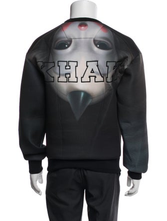 Juun.J Graphic Print Crew Neck Pullover