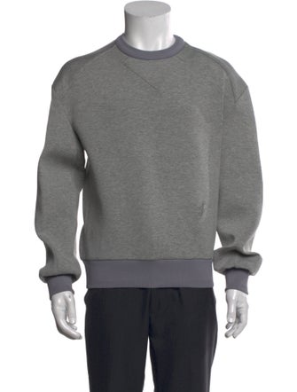 Juun.J Crew Neck Long Sleeve Pullover