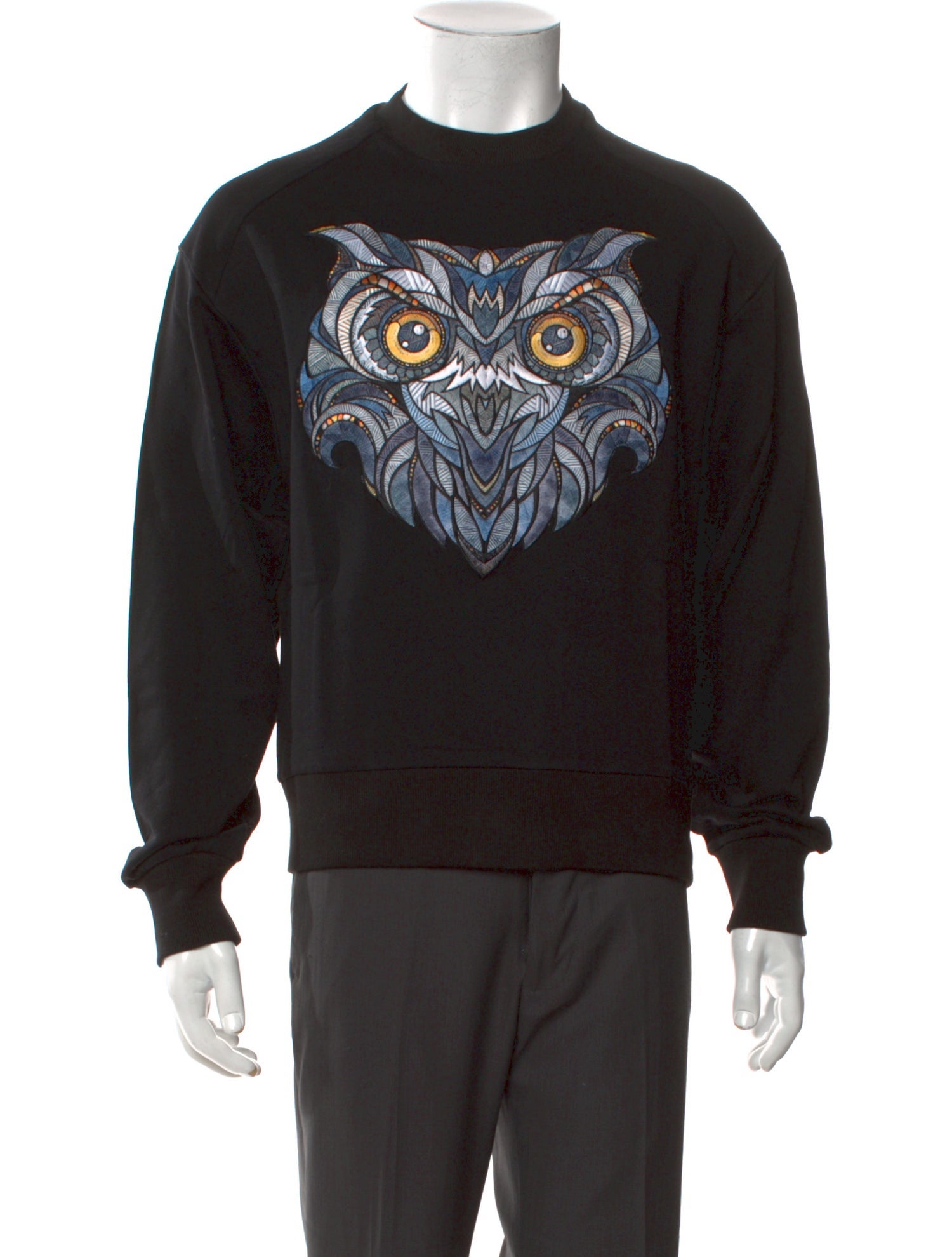 Juun.J Graphic Print Crew Neck Sweatshirt