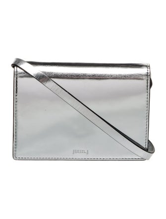 Juun.J Patent Leather Crossbody Bag