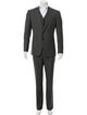 John Varvatos Three-Piece Wool Suit