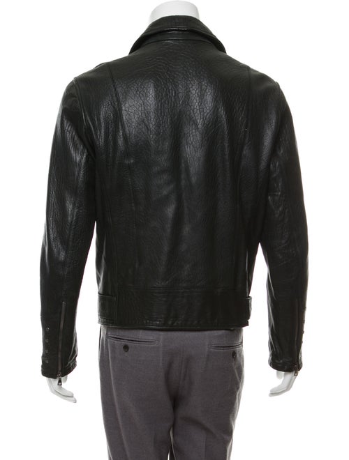 John Varvatos Leather Moto Jacket Clothing Jva32398 The Realreal John Varvatos Leather Moto Jacket
