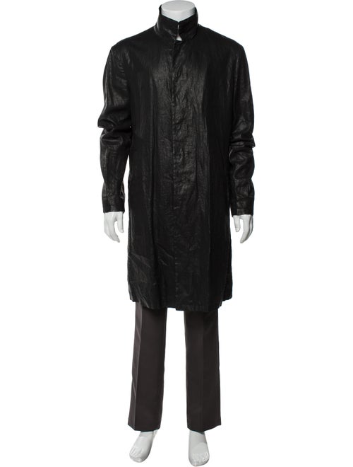 John Varvatos Linen Jacket Black
