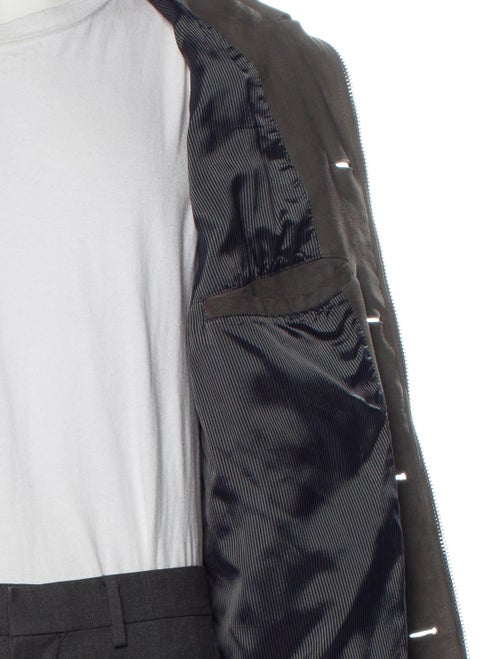 John Varvatos Suede Utility Jacket